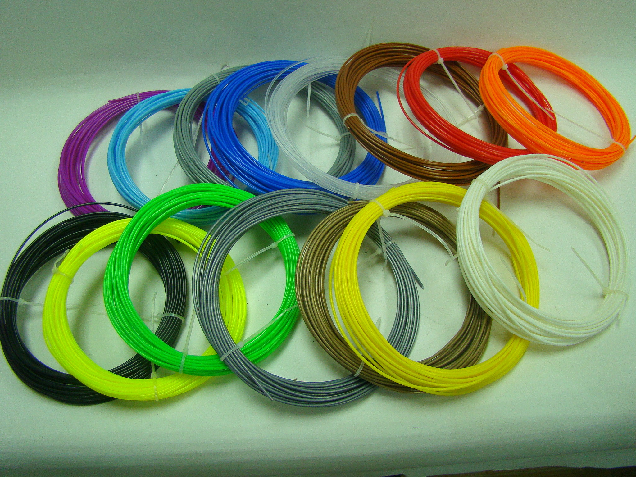 Wholesale 42 Colors PLA 3D Pen Filament Refills 1.75 mm 20 Foot / 10 Foot from china suppliers