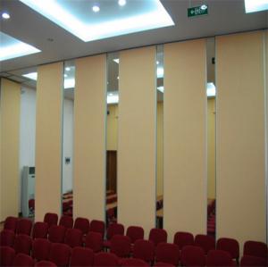 Wholesale 6000 mm height Banquet Hall Acoustic Movable Partition Walls Soundproof from china suppliers