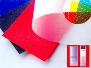 Wholesale Shining Sandy PVC Film from china suppliers