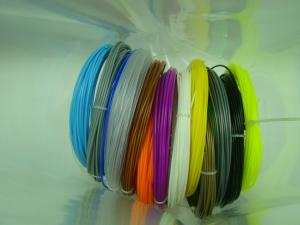 Wholesale Eco - Friendly Glossy PLA 3D Pen Filament Printing Temperature 180℃~240℃ from china suppliers