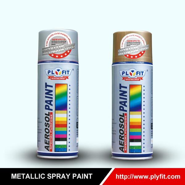 Wholesale LPG Propellant Waterproof Spray Paint Aerosol Spray Paint For Metallic Use from china suppliers