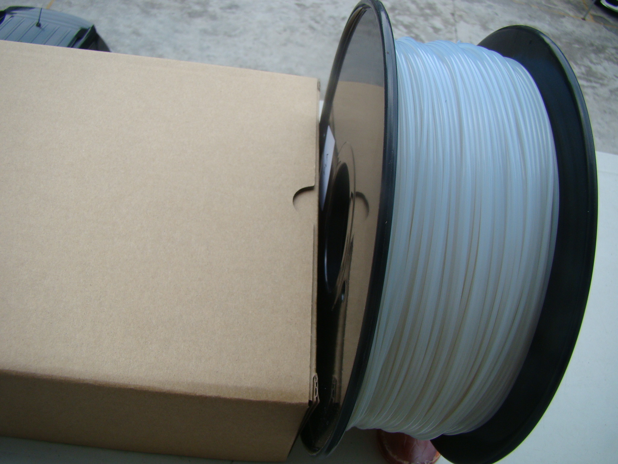 Wholesale 3D Printing Color Changing Filament High Performance , White To Blue from china suppliers