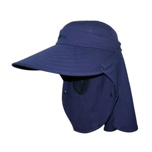 Wholesale Navy Blue UV Protection Floppy Outdoor Boonie Hat For Hiking Plain Type from china suppliers