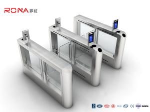 Wholesale Face Recognition Swing Gate Turnstiles SS304 Automatic Access Control Gate from china suppliers