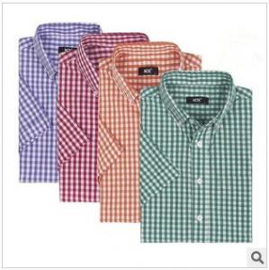 Wholesale Shirts, men's shirt short sleeved shirt  from china suppliers