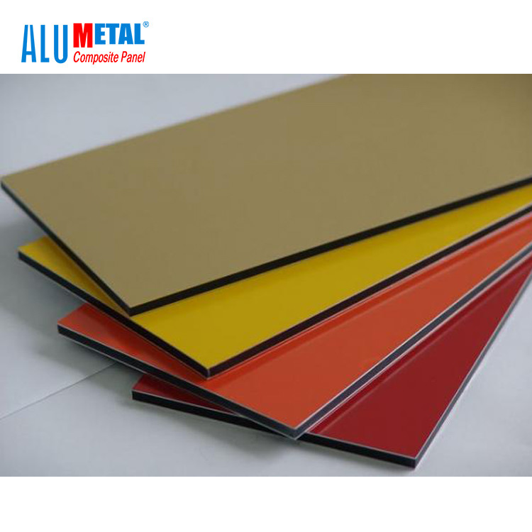 Wholesale 1220x2440mm Brushed PVDF Aluminum Composite Panel Sheet 5mm AA1100 from china suppliers