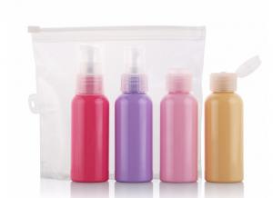 Wholesale 4 in 1 20ml 30ml Travel Bottle Set Colorful Plastic Cosmetic Makeup Bottle from china suppliers