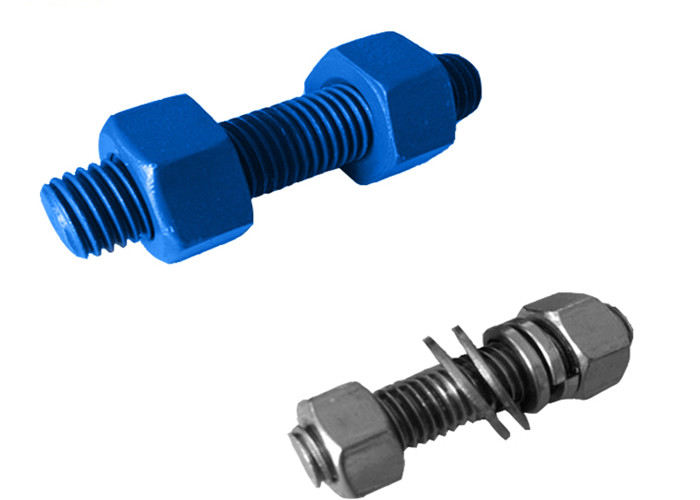 Wholesale ASME B18.31 Fluoro Blue Or HDG Carbon Coating Hex Bolt And Nuts from china suppliers