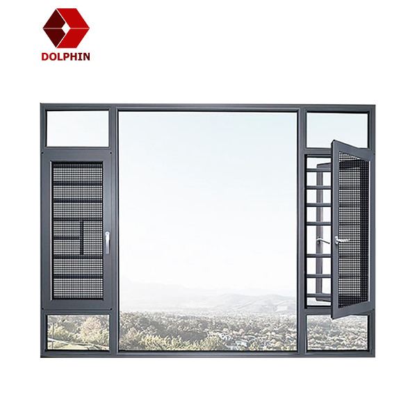 Wholesale Swing / Push Out Aluminium Casement Window For Home Bedroom Kitchen from china suppliers