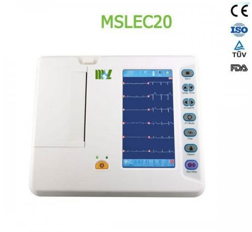 Wholesale 6-lead ECG recorders / Portable six lead ecg MSLEC20 for sale from china suppliers