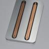 Buy cheap Al6063 T6 Aluminum Copper Heatsink , Copper Pipe Flattened Aluminum Base Plate from wholesalers