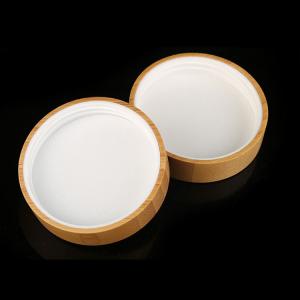 Wholesale 50g Bamboo Lid Cosmetic Cream Jars Silk Screen Printing from china suppliers