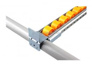 Wholesale Anodized Sliding Roller Track Shelf System Conveyor For Pipe Rack from china suppliers