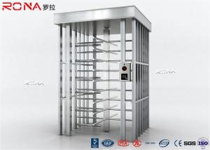 Wholesale Auto Security Full Height Turnstile Pedestrian System 30 Persons / Minute Speed from china suppliers