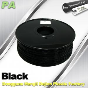 Wholesale 3D Printer Filament 3mm 1.75mm Black Nylon Filament PA Filament from china suppliers