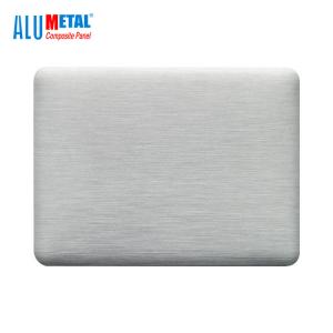 Wholesale Aluminum Mirror Acp Sheet Cladding 0.5mm Silver 2440mm Gloss from china suppliers