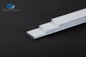 Wholesale 6063 Aluminum Flat Bar 5mm Extruded Rectangular 160Mpa Tensile from china suppliers