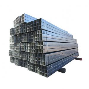 Wholesale MS ERW hollow iron weld black steel section square Rectangle Round   Pipe Tube from china suppliers