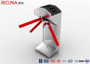 Wholesale Half Height Tripod Turnstile Gate 304 Stainless Steel Both Directional RFID Card Reader from china suppliers