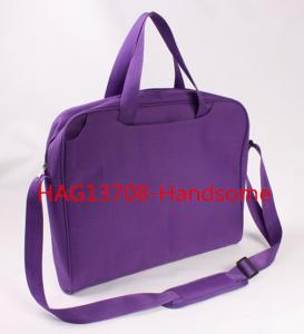 Wholesale Purple color briefcase promotion shoulder bags-HAG13708 from china suppliers