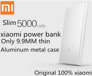 Wholesale In Stock Original Xiaomi PowerBank 5000mAh Ultrathin External Battery For Iphone phones from china suppliers