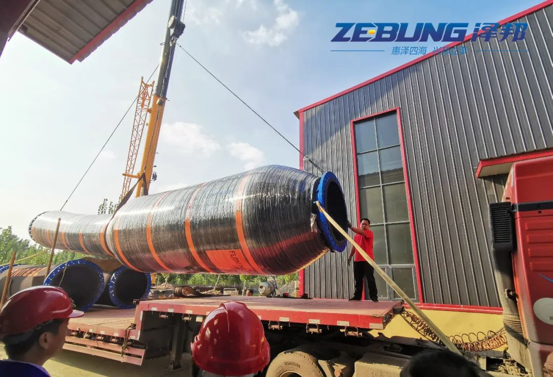 Wholesale Large Diameter Dredging Rubber Hose For Port Rebuilt from china suppliers