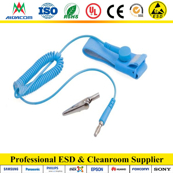 Wholesale Anti-Allergic wrist band with 6' cable Adjustable ESD wrist strap from china suppliers