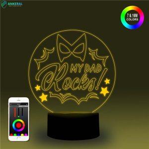 Best Father’s Day Gift Smart APP 3D Optical Illusion Night Light