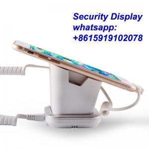 Wholesale COMER open displays anti theft alarm stores cell phone display charging sensor magnetic cradles stand from china suppliers