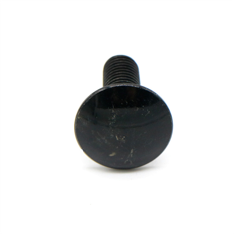 Wholesale Black Round Head Square Neck Bolt Zinc Plated Smooth Domed Head M12 M16 from china suppliers
