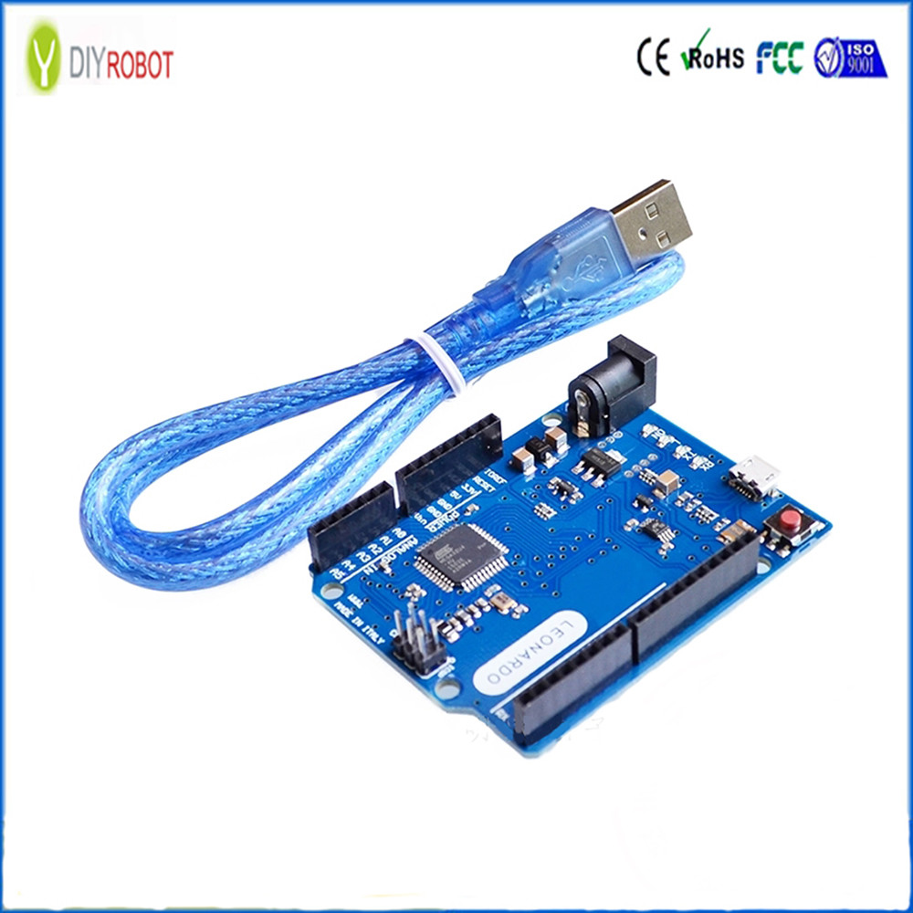 Buy cheap Leonardo R3 for Arduino Leonardo ATMEGA32U4 development Board with USB Cable from wholesalers
