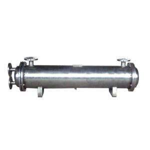 Wholesale SS304 Air conditioner shell and tube heat exchanger for heat pump from china suppliers