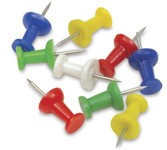 Wholesale Color assorted push pins from china suppliers