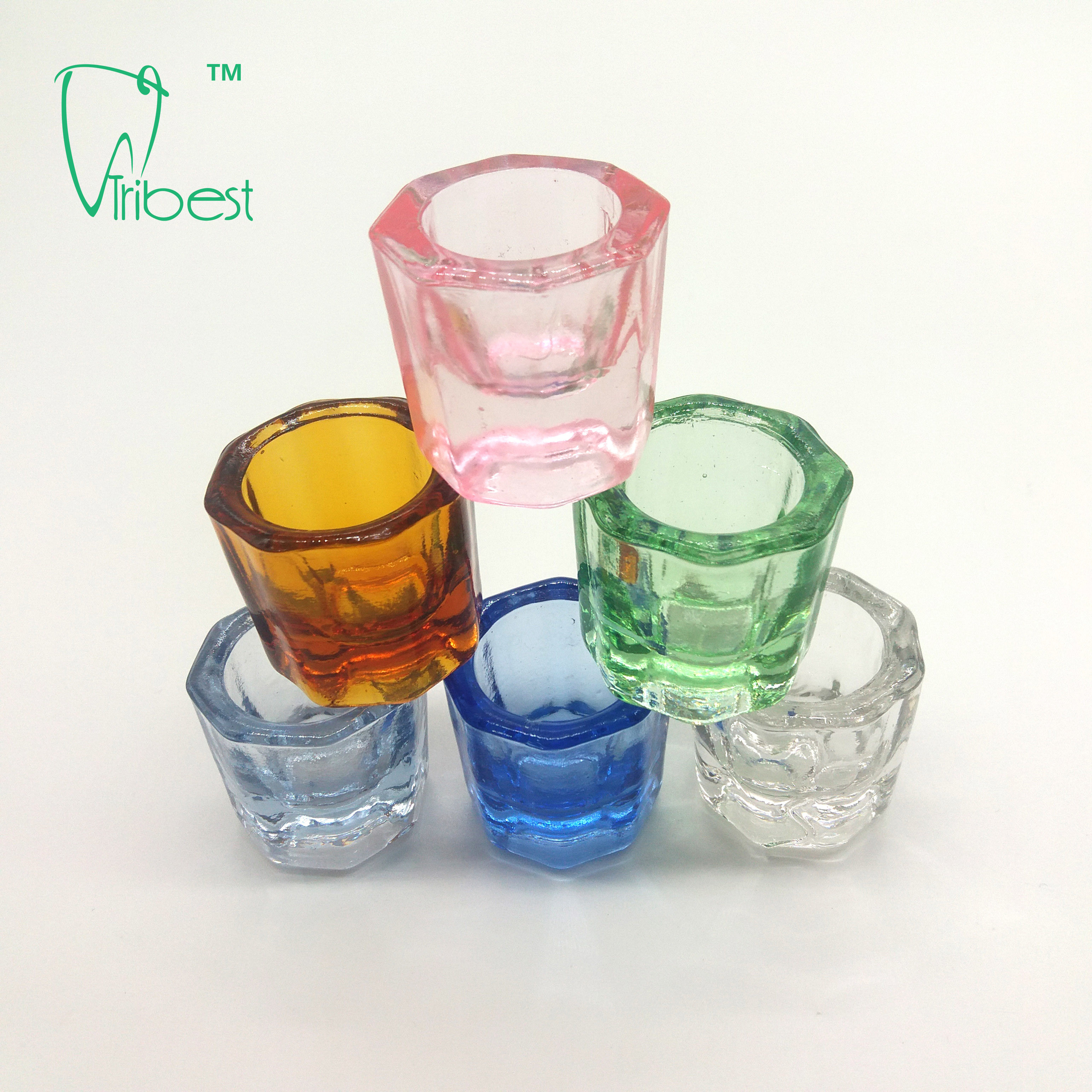 Wholesale Colorful Glass Dappen Dish Dental Use from china suppliers