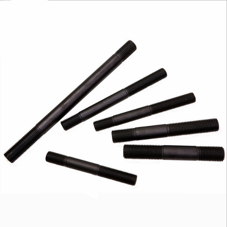 Wholesale Black Double End Threaded Rod Carbon Steel ASTM 3/8 0.39 meter from china suppliers