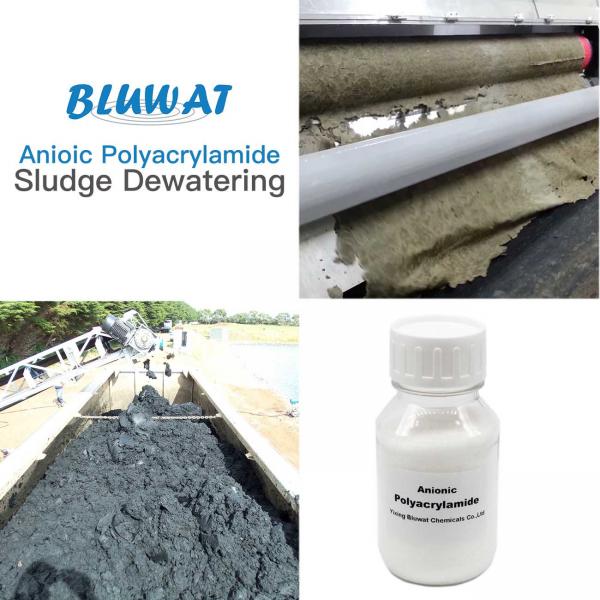 AA5415 Anionic Polyacrylamide APAM Thickening Agent For Sludge Dewatering