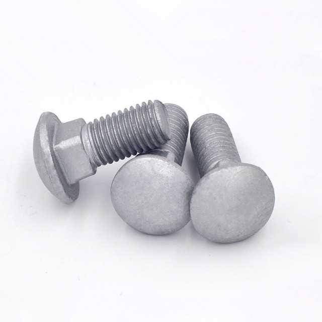 Wholesale DIN 603 Round Head Square Neck Bolt Carbon Steel Hot Dip Galvanizing M20 from china suppliers