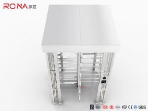 Wholesale Pedestrian Access Control Full Height Turnstile For Military Bases Governmental Office from china suppliers