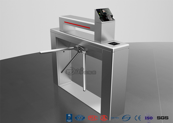 Wholesale Entry Systems Access Control Turnstiles with Led Display , Road Barcode Electric Turnstile from china suppliers