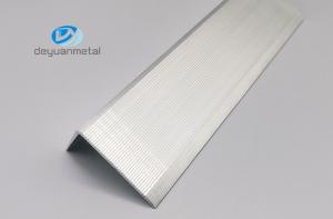 Wholesale T5 Non Slip Aluminum Stair Nosing , 44x29mm aluminium bullnose stair nosing from china suppliers