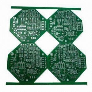 Wholesale FR-4 Double-sided PCB's with 2-layer Board, 2.0mm Thickness, HASL Lead-free and 5mm Tooling Strip from china suppliers