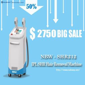 Wholesale SHR Hair removal machine blue and white from china suppliers