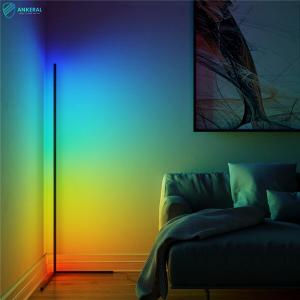 Wholesale 2022 Best Selling High Quality LED Corner Floor Lamp APP Control 10 Millions Colors Changing from china suppliers