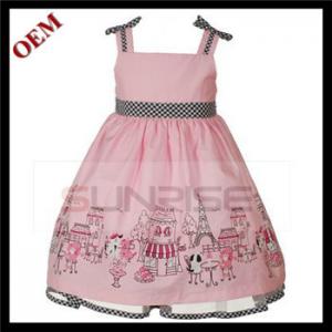 Wholesale Fashion girls dress the newest design children dress from china suppliers
