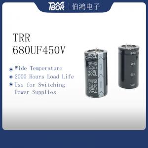 Wholesale TRR 680UF450V High Voltage Electrolytic Capacitor 35X50MM UPS Capacitors from china suppliers