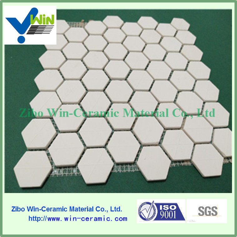 Wholesale Win-ceramic aluminia ceramic hexagon and square mosaic sheet/tile from china suppliers