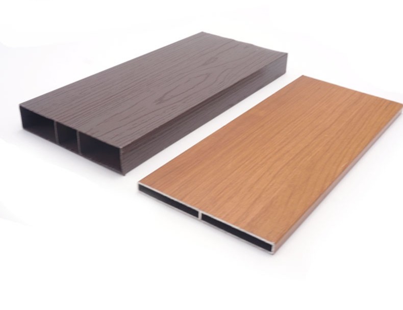 Wholesale Wood Grain Color 6M Desk Square Tube Furniture Aluminum Profiles from china suppliers