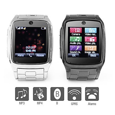 Wholesale TW - 1.6 Inch Watch Cell Phone (JAVA, MP3, MP4, Bluetooth)  225009 from china suppliers