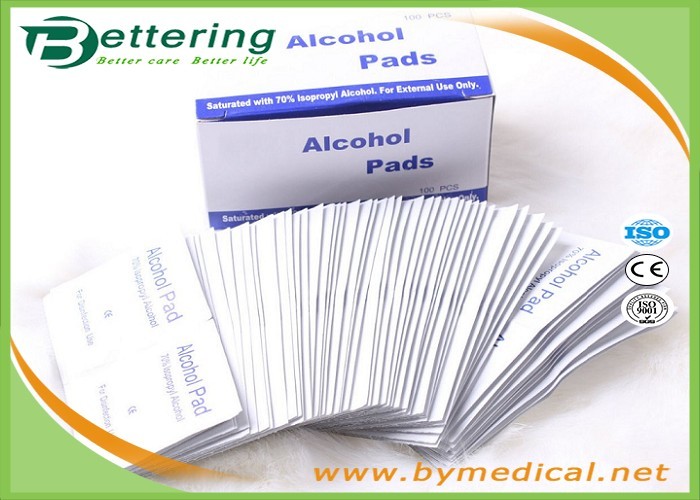 Wholesale Antiphlogosis 70% Isopropyl Alcohol Swab Alcohol Prep Pads Wipe Cleanser for First Aid Cleaning and disinfecting from china suppliers