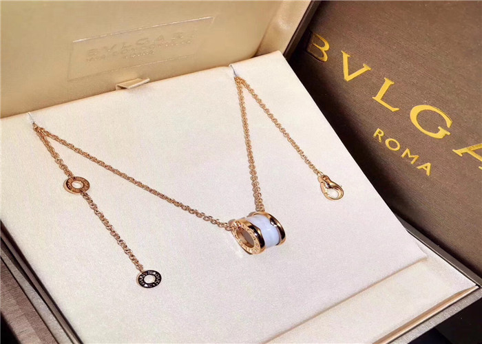 Wholesale 18K Gold  B Zero1 Diamond Necklace For Young Girls / Boys from china suppliers